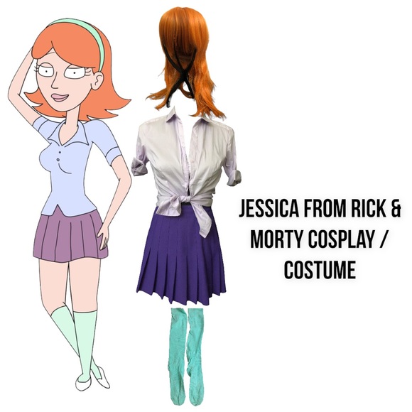 Jessica from Rick and Morty Costume / Cosplay / Halloween - Picture 1 of 15